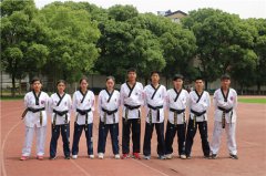 武汉市东西湖职业技术学校跆拳道社团